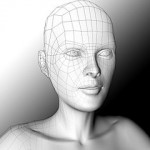 3D Modelled face image
