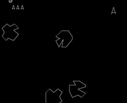 Asteroids screenshot 2