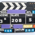 Clapper board image