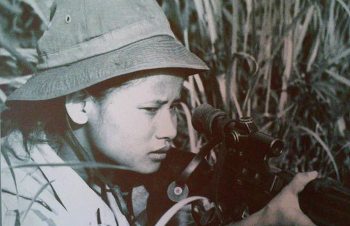 Vietcong fighter girl Image