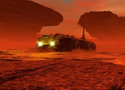 Mars surface Image