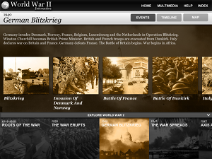Screenshot of WWII app icon